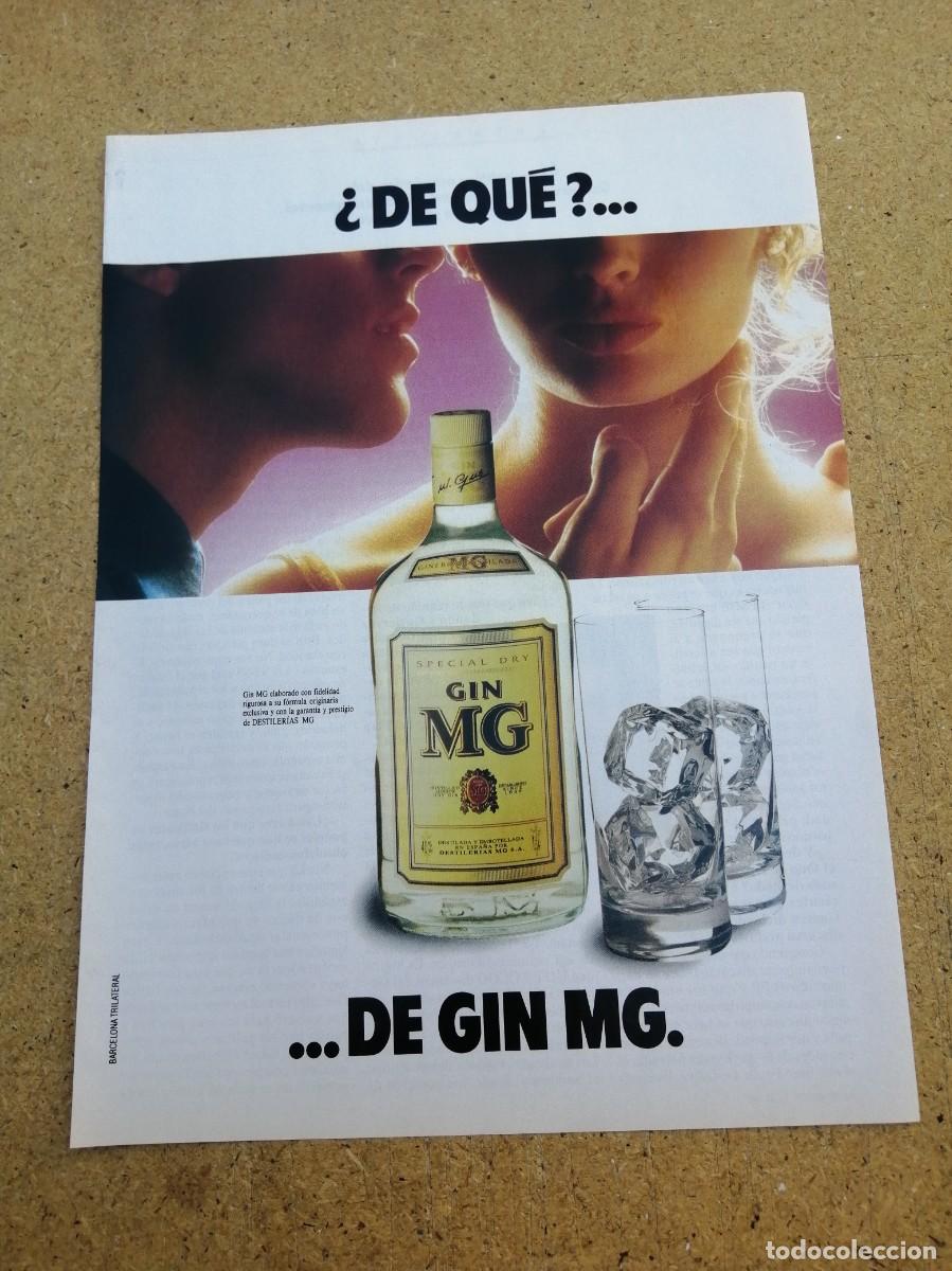 Otros art&iacute;culos de coleccionismo en papel: ANUNCIO. GINEBRA MG.