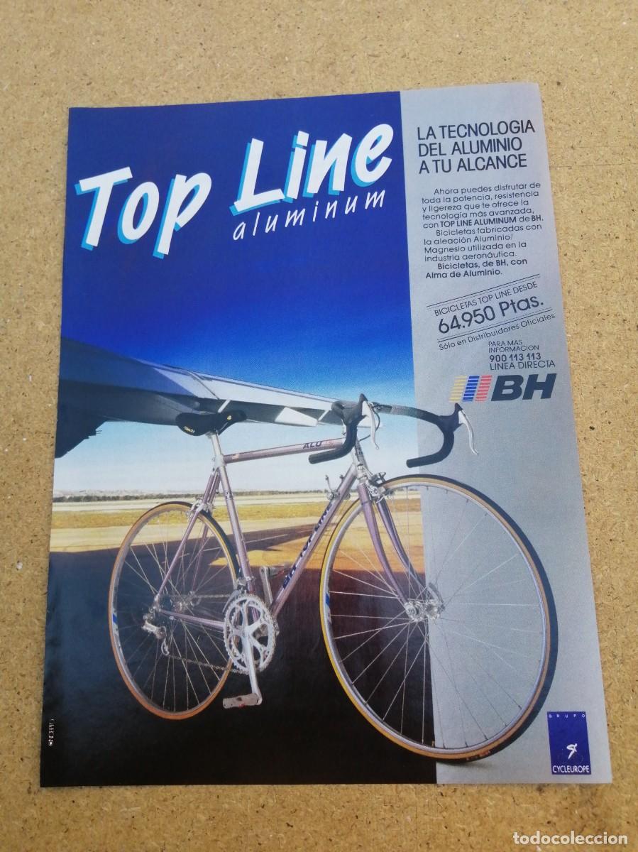 Otros art&iacute;culos de coleccionismo en papel: ANUNCIO. BH TOP LINE ALUMINUM