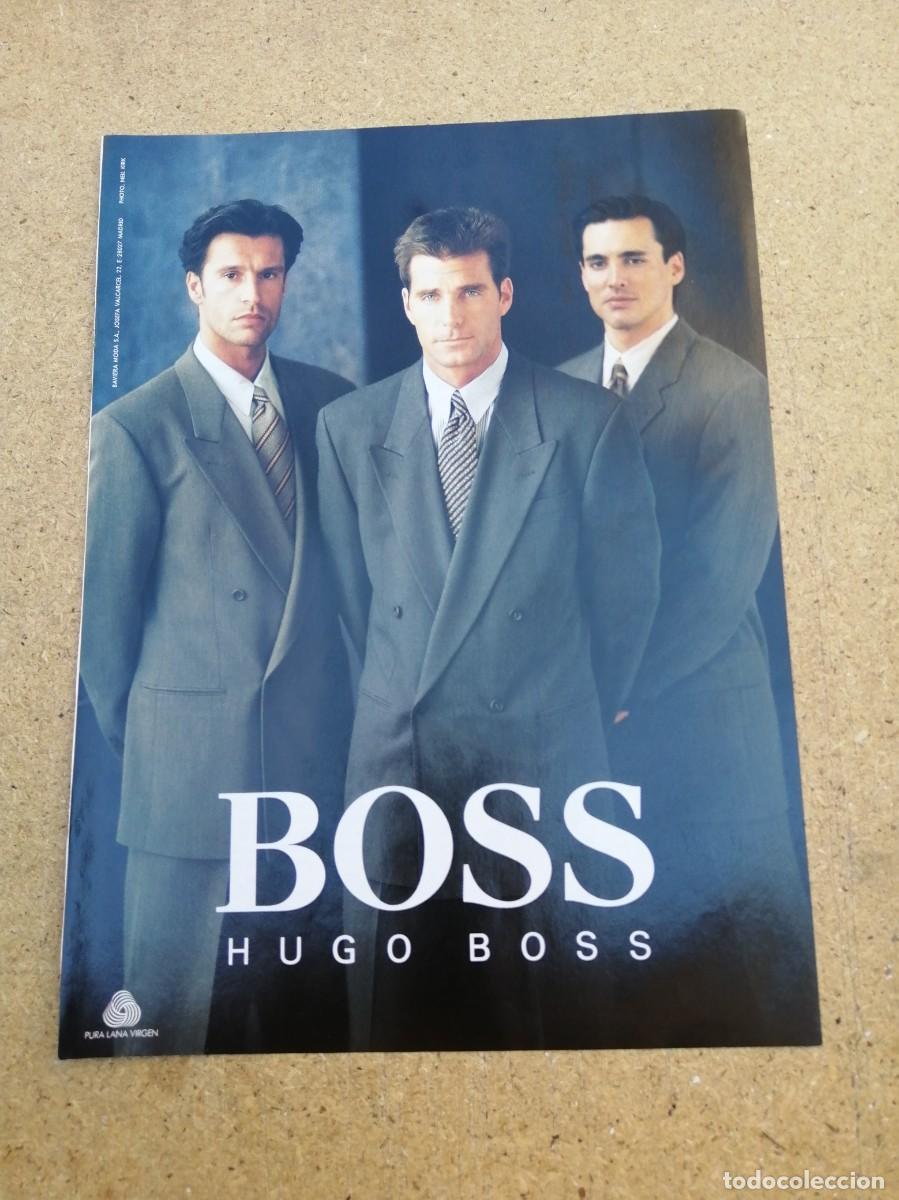 Otros art&iacute;culos de coleccionismo en papel: ANUNCIO. HUGO BOSS..