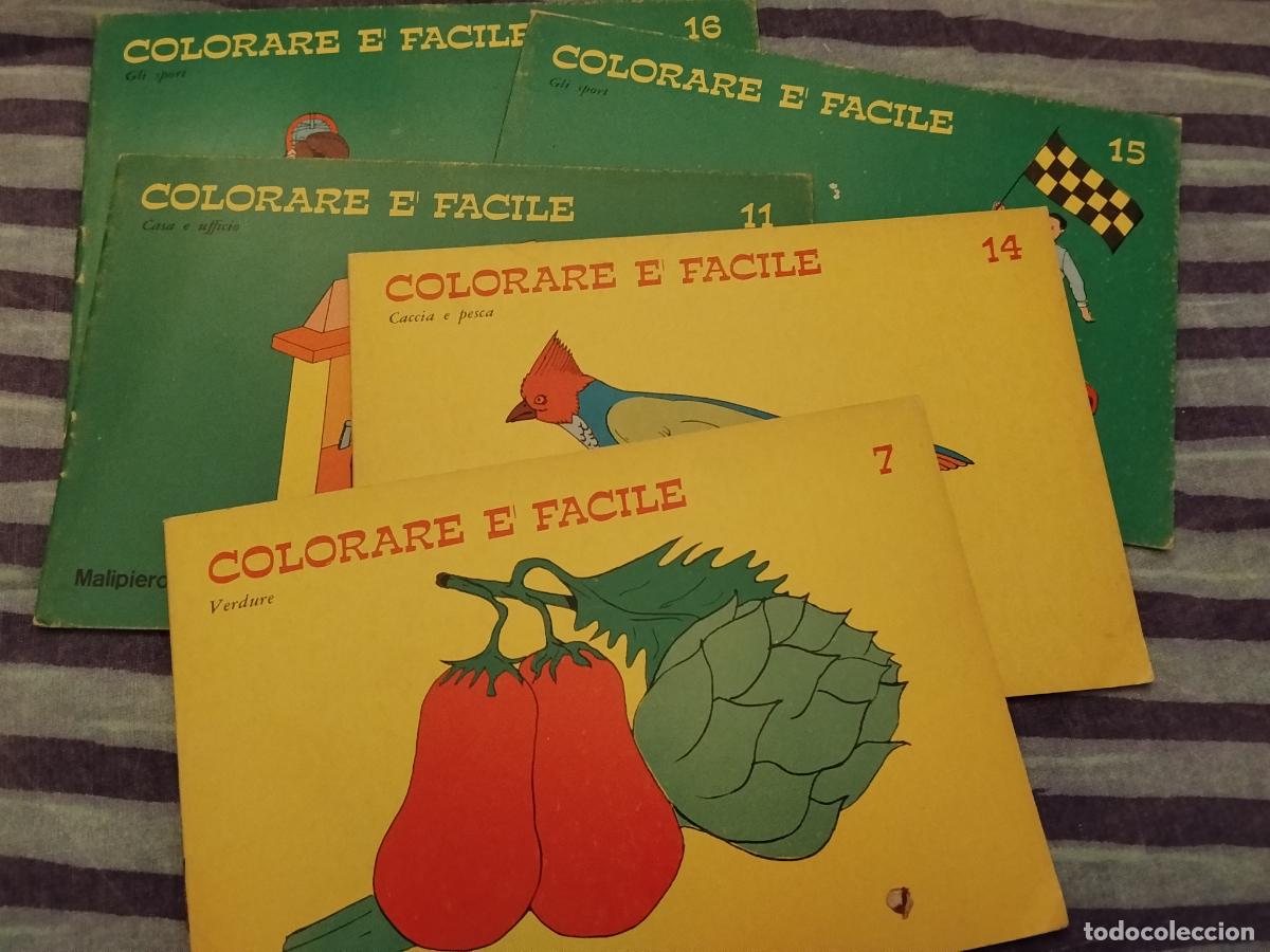 Otros art&iacute;culos de coleccionismo en papel: COLORARE E FACILE - por MALIPIERO