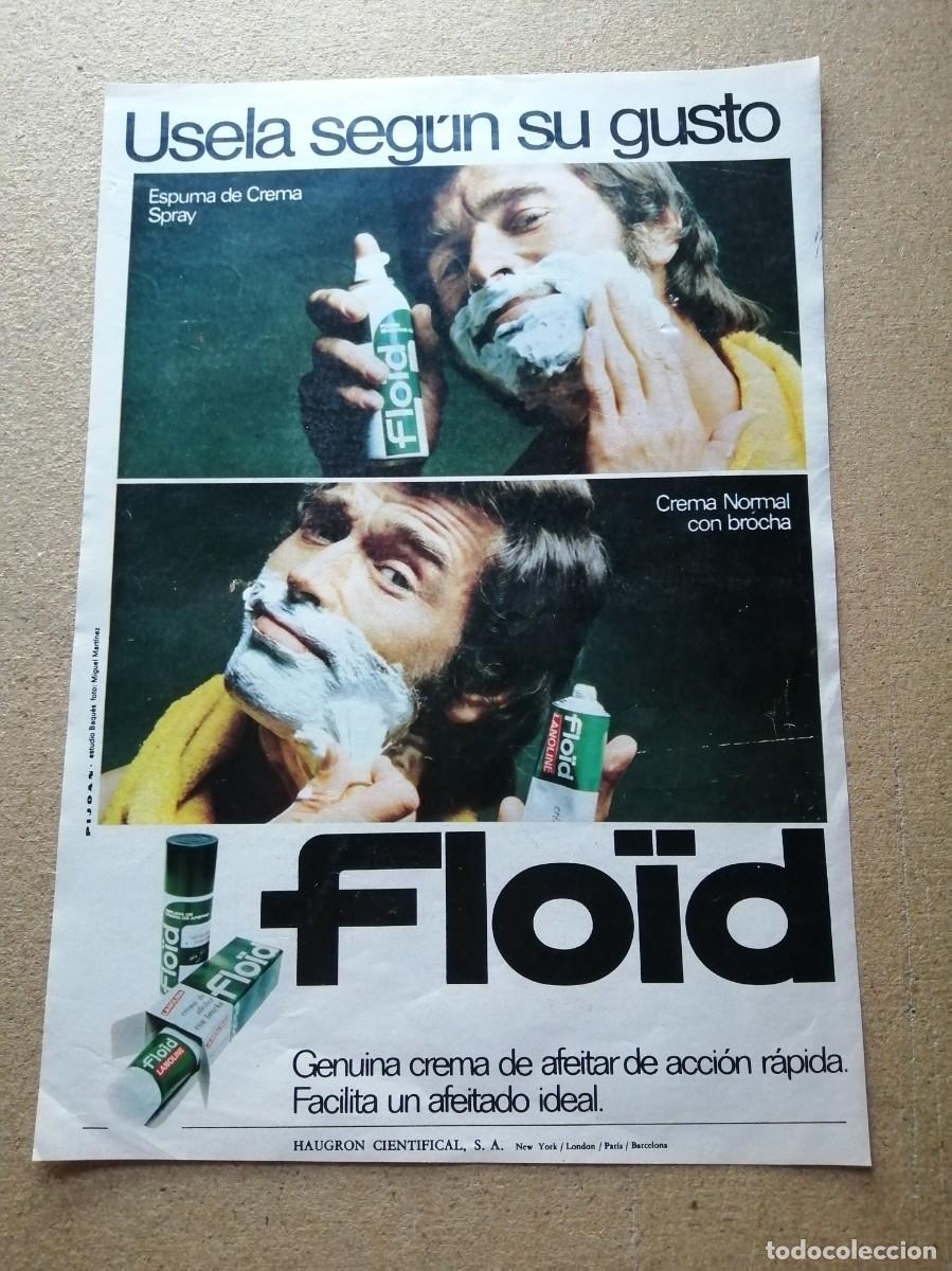 Otros art&iacute;culos de coleccionismo en papel: ANUNCIO. CREMA DE AFEITAR FLO&Iuml;D - Foto 1