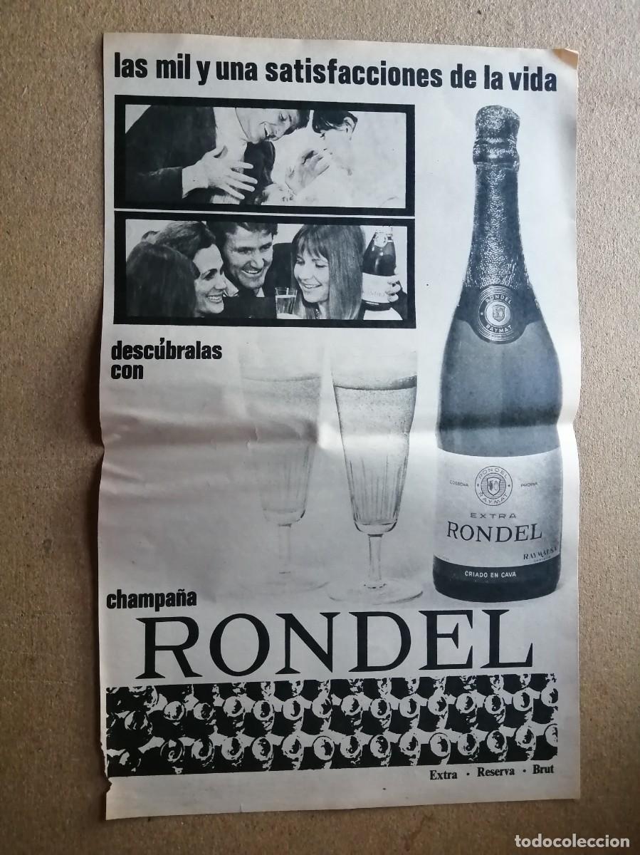 Otros art&iacute;culos de coleccionismo en papel: ANUNCIO. CAVA RONDEL