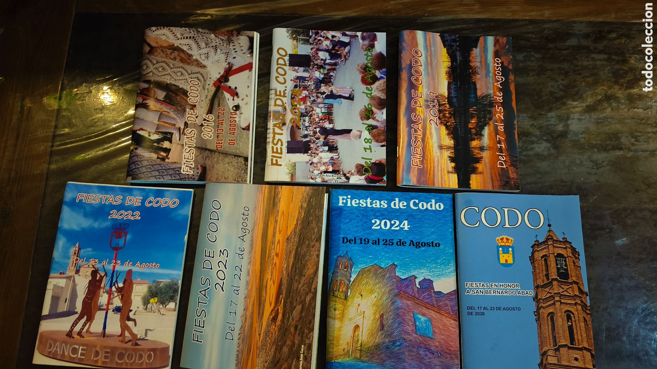 Otros art&iacute;culos de coleccionismo en papel: 7 programas de fiestas de codo Zaragoza campo de Belchite 21