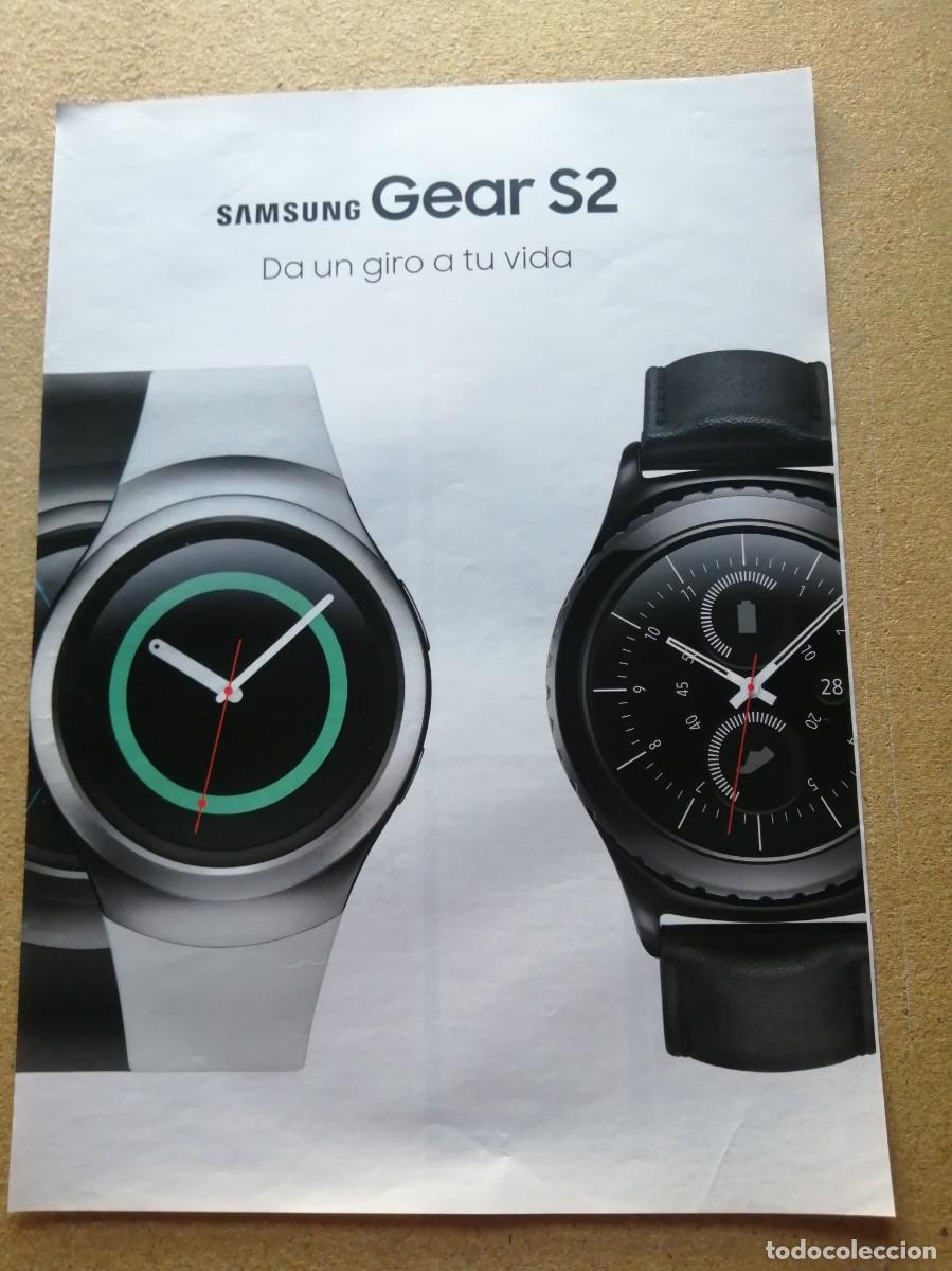 Otros art&iacute;culos de coleccionismo en papel: ANUNCIO. RELOJES SAMSUNG GEAR S2