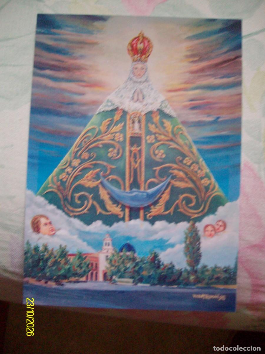 Otros art&iacute;culos de coleccionismo en papel: ESTAMPA RELIGIOSA TIPO POSTAL DE NUESTRA SE&Ntilde;ORA DEL LLEDO CASTELLON OFRENDA DE FLORES 2025