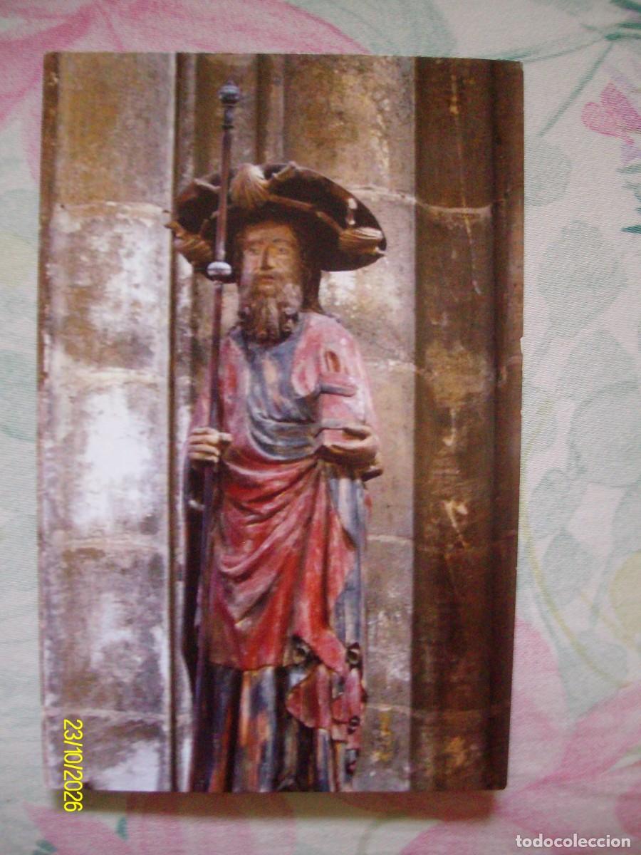 Otros art&iacute;culos de coleccionismo en papel: ESTAMPA RELIGIOSA SAINT JACQUES SAN SANTIAGO DE COMPOSTELA EN FRANCES