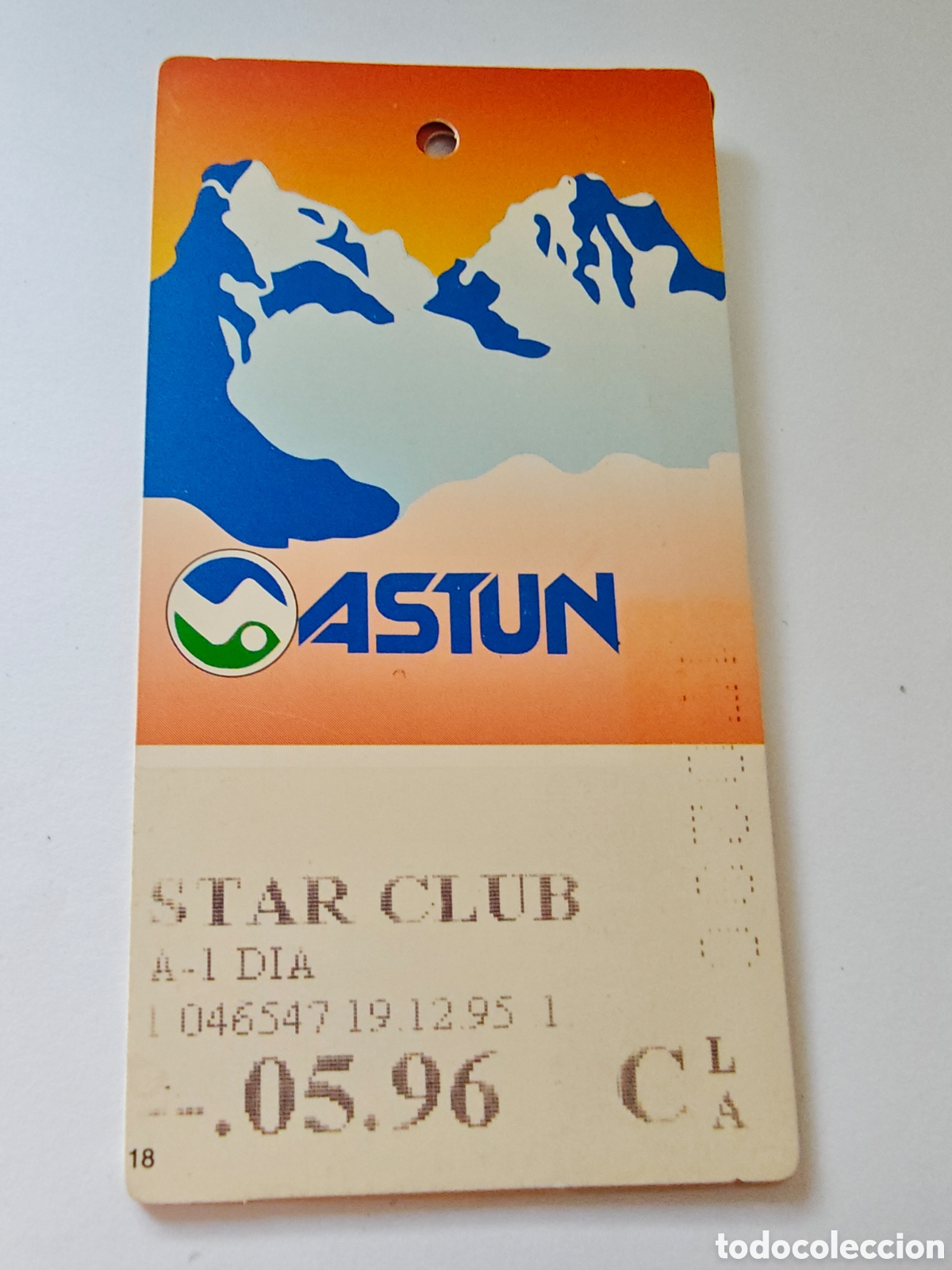 Otros art&iacute;culos de coleccionismo en papel: astun - Forfait 1996 - tdk14p