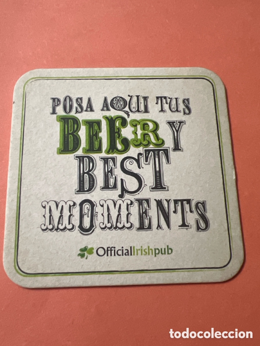 Otros art&iacute;culos de coleccionismo en papel: L770/1. POSAVASOS - DESSOUS DE VERRE - COASTERS