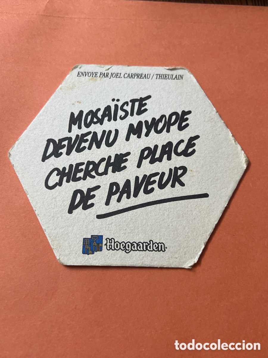 Otros art&iacute;culos de coleccionismo en papel: L770/1. POSAVASOS - DESSOUS DE VERRE - COASTERS