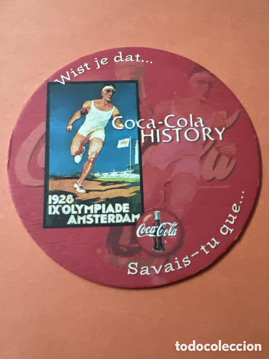 Otros art&iacute;culos de coleccionismo en papel: L770/1. POSAVASOS - DESSOUS DE VERRE - COASTERS - COCA COMA