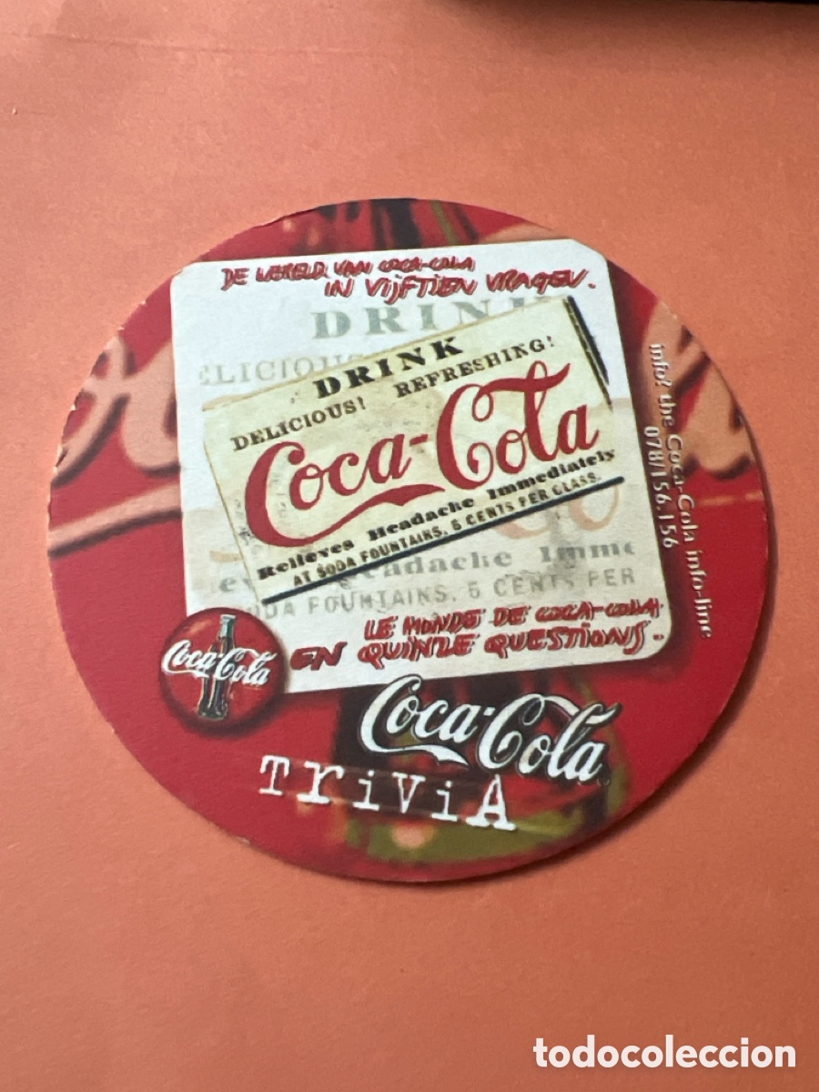 Otros art&iacute;culos de coleccionismo en papel: L770/2. POSAVASOS - DESSOUS DE VERRE - COASTERS - COCA COLA