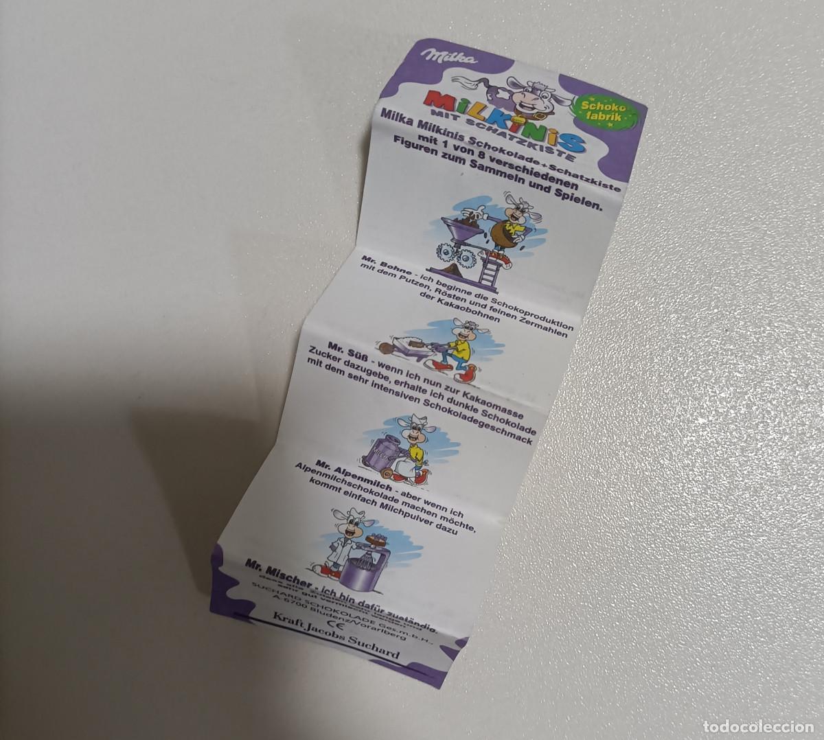Otros art&iacute;culos de coleccionismo en papel: bpz papel vacas milka milkinis check list mascota