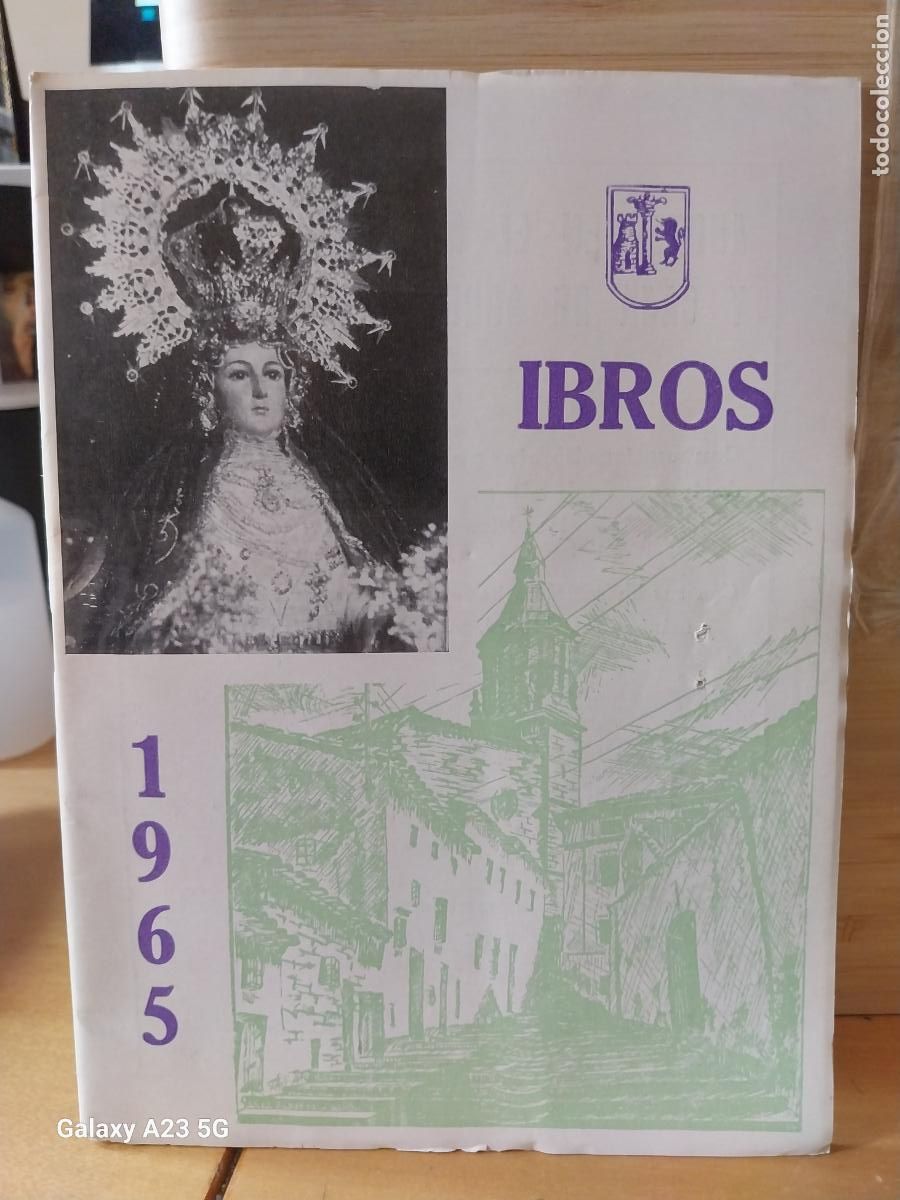 Otros art&iacute;culos de coleccionismo en papel: IBROS JAEN A&Ntilde;O 1965 PROGRAMA FIESTAS MAYO VIRGEN REMEDIOS 22 HOJAS ORIGINAL USADO 24X22.5CMS