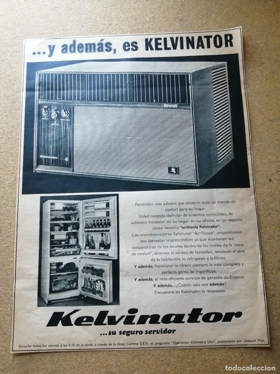Otros art&iacute;culos de coleccionismo en papel: ANUNCIO. KELVINATOR SU SEGURO SERVIDOR