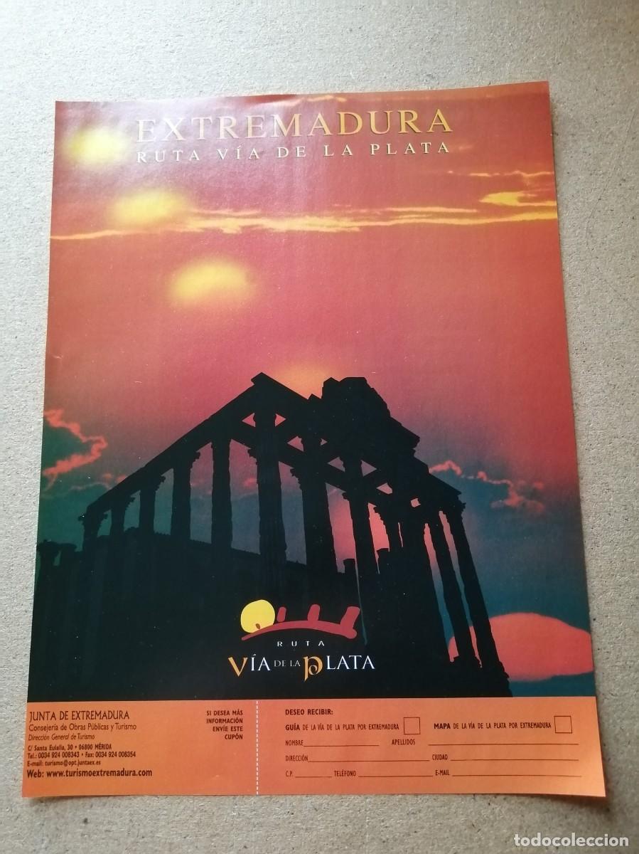 Otros art&iacute;culos de coleccionismo en papel: ANUNCIO. EXTREMADURA, RUTA VIA DE LA PLATA