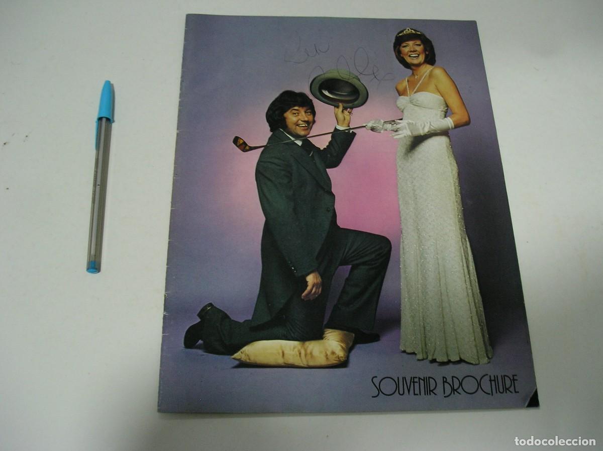 Otros art&iacute;culos de coleccionismo en papel: ACTUACION CILLA BLACK Y JIMMY TARBUCK LIBRITO DE LA ACTUACION CON AUTOGRAFOS