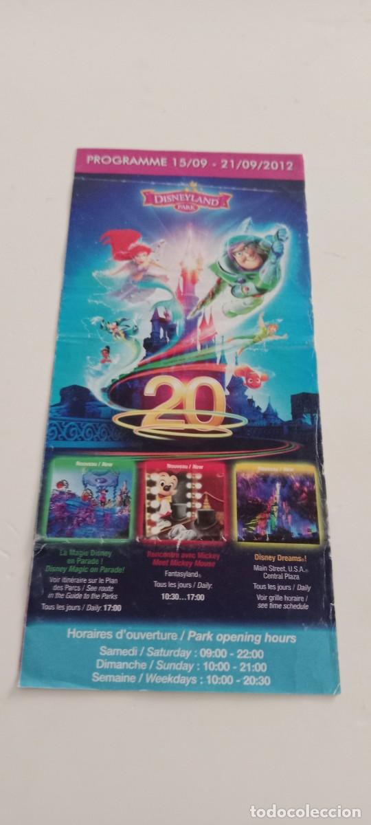 Sammelleidenschaft Andere Papierartikel: FOLLETO DISNEYLAND EL DE FOTO C-VA3