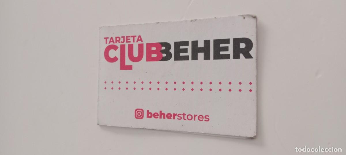 Otros art&iacute;culos de coleccionismo en papel: TARJETA CLUB BEHER EL DE FOTO C-VA3