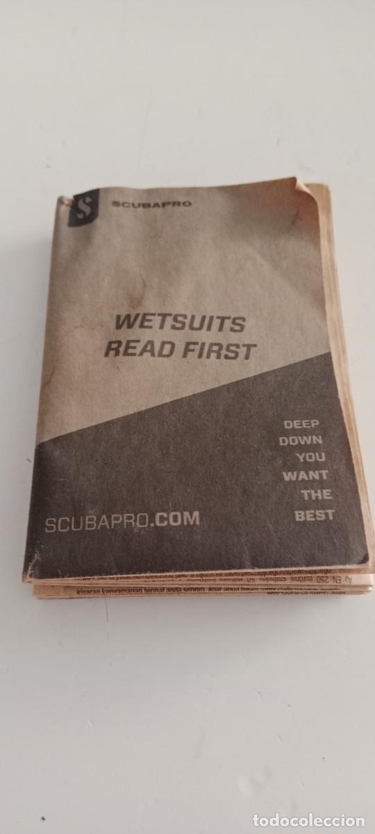 Otros art&iacute;culos de coleccionismo en papel: FOLLETO WETSUITS READ FIRST LA DE FOTO C-VA3