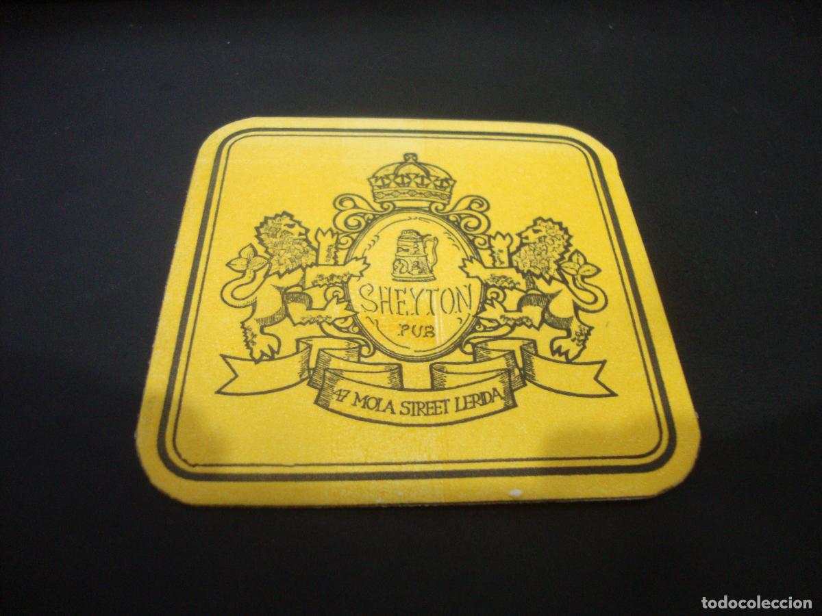 Otros art&iacute;culos de coleccionismo en papel: POSAVASOS PUB SHEYTON LERIDA