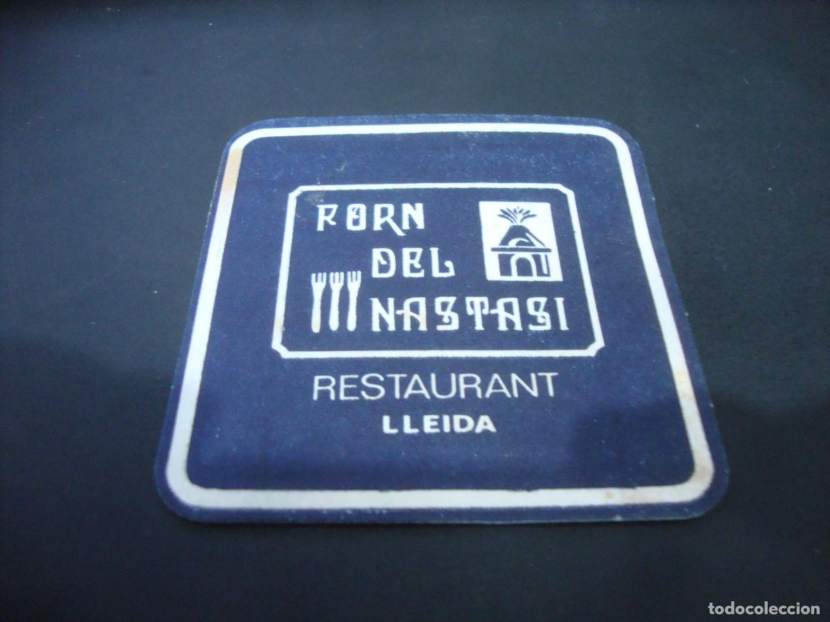 Otros art&iacute;culos de coleccionismo en papel: POSAVASOS RESTAURANT FORN DEL NASTASI LLEIDA