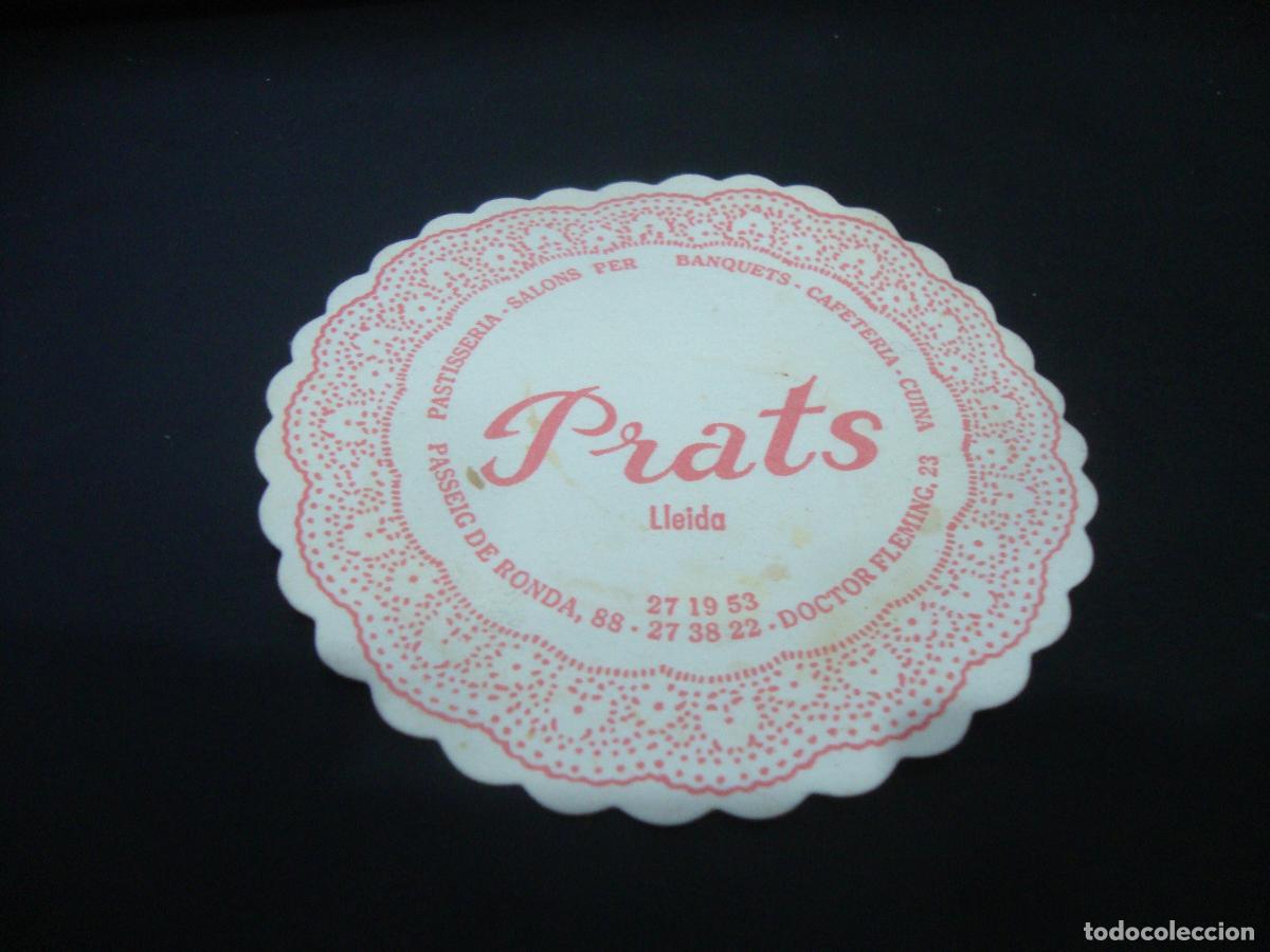 Otros art&iacute;culos de coleccionismo en papel: POSAVASOS PASTELERIA PRATS LLEIDA