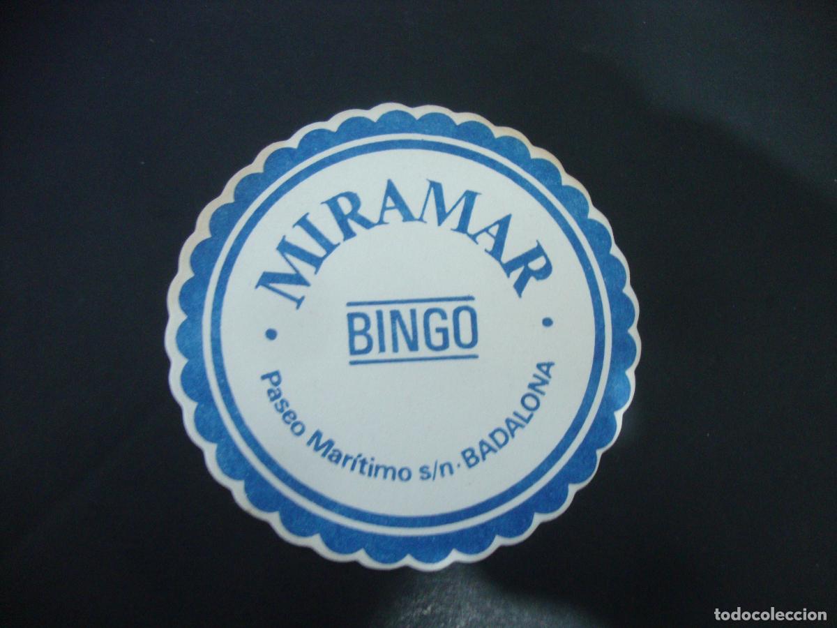 Otros art&iacute;culos de coleccionismo en papel: POSAVASOS BINGO MIRAMAR BADALONA