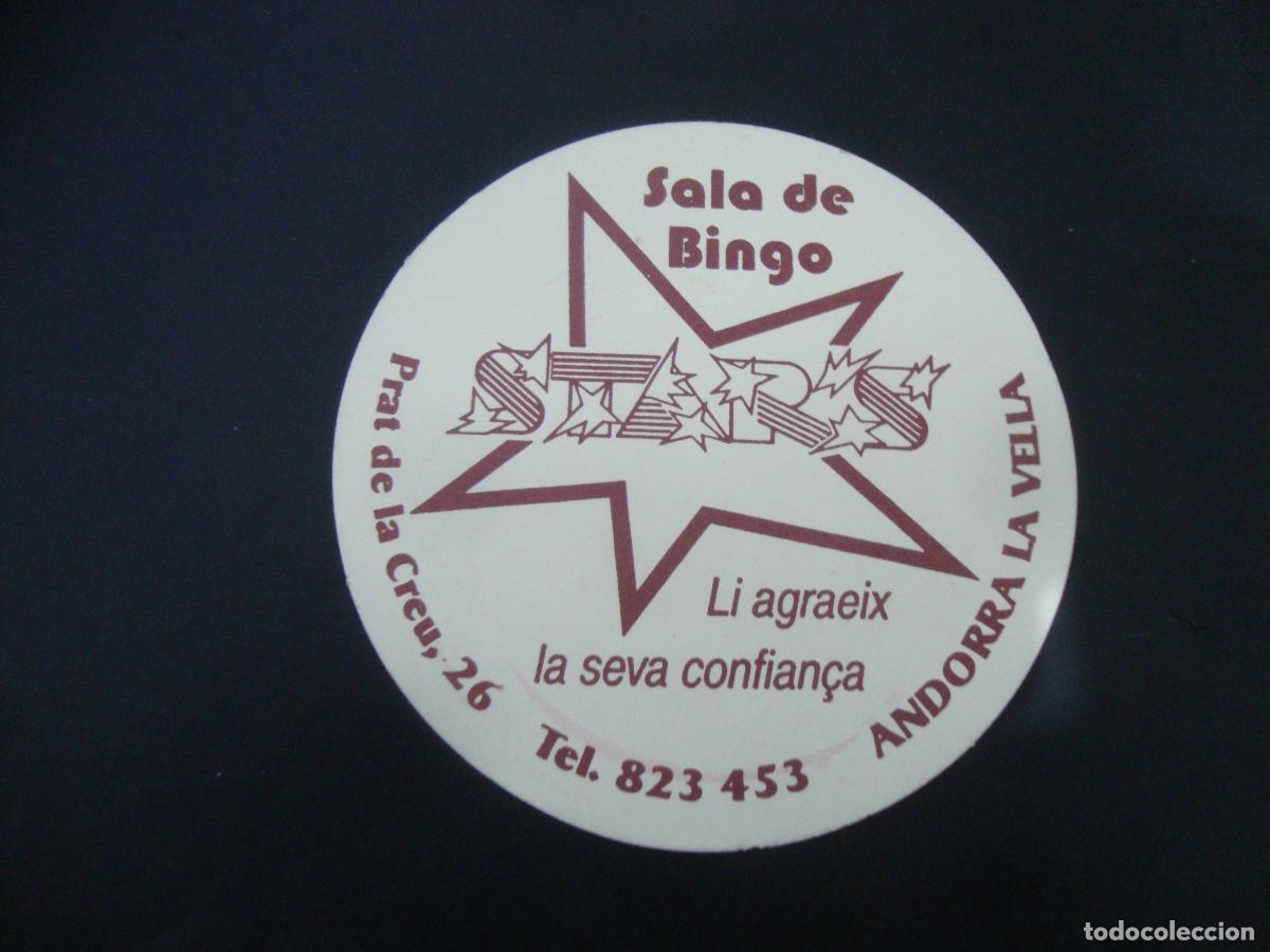 Otros art&iacute;culos de coleccionismo en papel: POSAVASOS BINGOS STARS ANDORRA LA VELLA