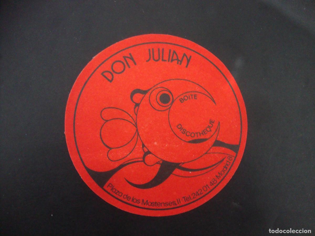 Otros art&iacute;culos de coleccionismo en papel: POSAVASOS DISCOTECA DON JULIAN MADRID
