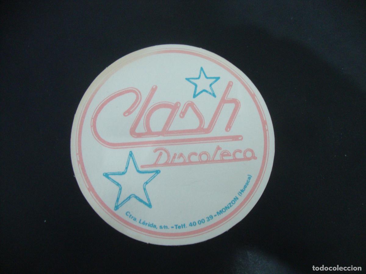 Otros art&iacute;culos de coleccionismo en papel: POSAVASOS DISCOTECA CLASH MONZON HUESCA