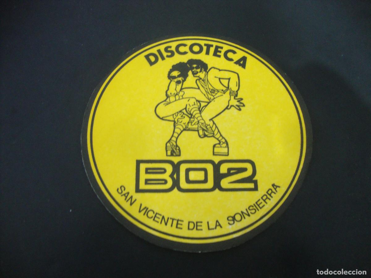 Otros art&iacute;culos de coleccionismo en papel: POSAVASOS DISCOTECA B02 SAN VICENTE DE LA SONSIERRA