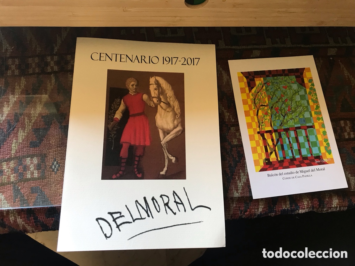 Otros art&iacute;culos de coleccionismo en papel: Centenario 1917-2017. Del Moral. Postal incluida