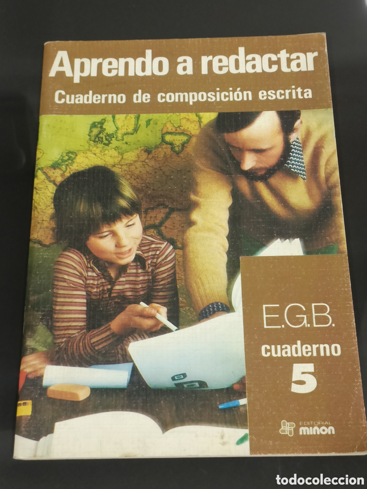 Otros art&iacute;culos de coleccionismo en papel: 1983 Libro texto Aprendo a redactar 5 EGB Mi&ntilde;&oacute;n