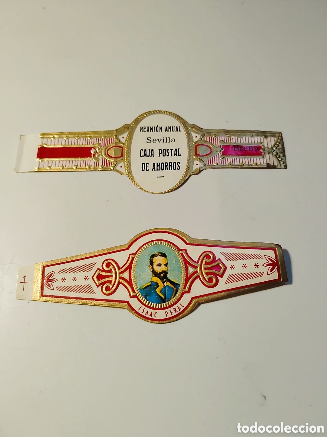 Otros art&iacute;culos de coleccionismo en papel: Reuni&oacute;n anual, Sevilla. Caja Postal de Ahorros, a&ntilde;os 50-70 e Isaac Peral . A&ntilde;os 60-70