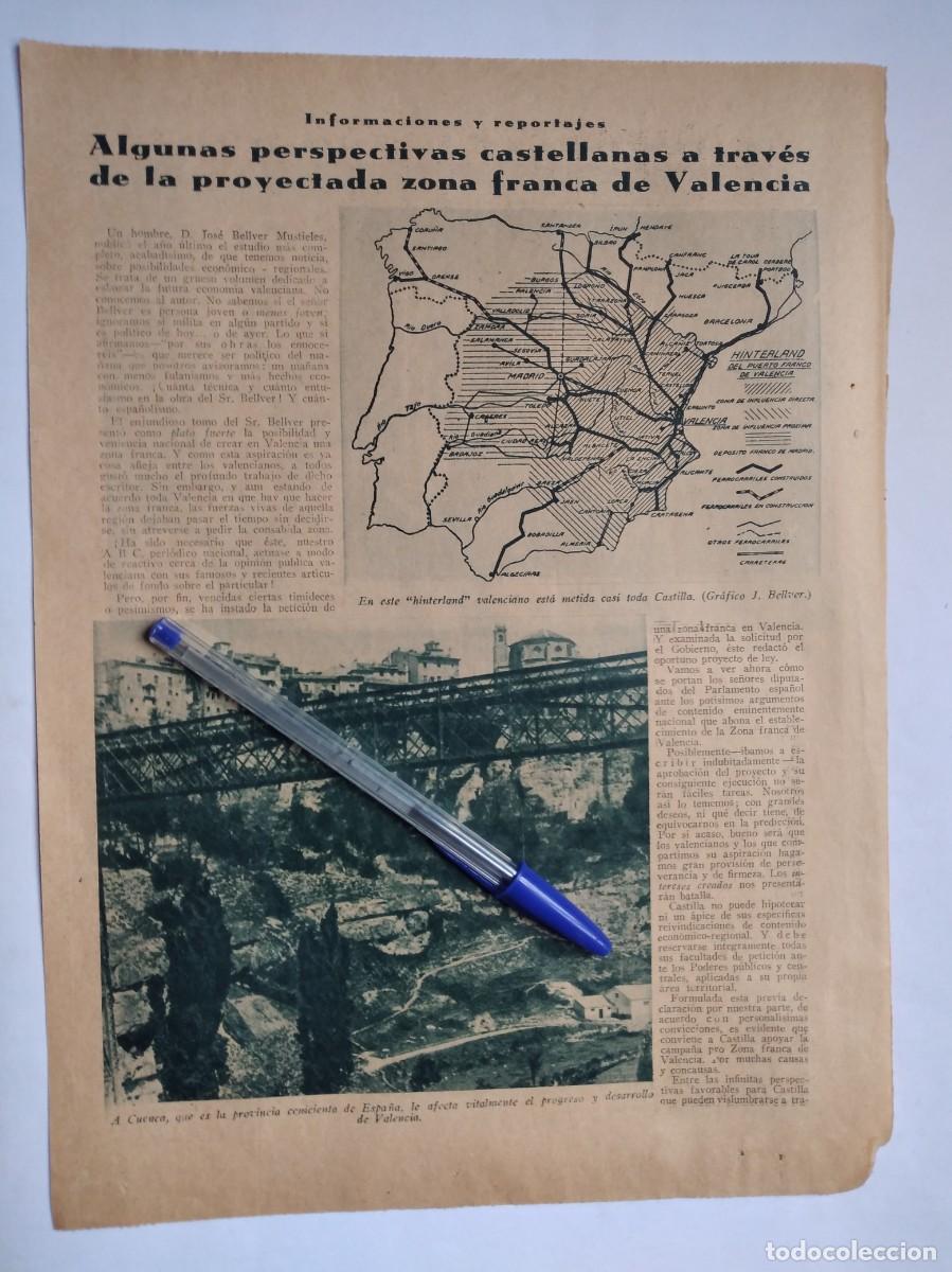 Otros art&iacute;culos de coleccionismo en papel: JOS&Eacute; BELLVER MUSTIELES HINTERLAND PROYECTO ESTUDIO ZONA FRANCA DE VALENCIA INCLUYENDO CASTILLA LONJA