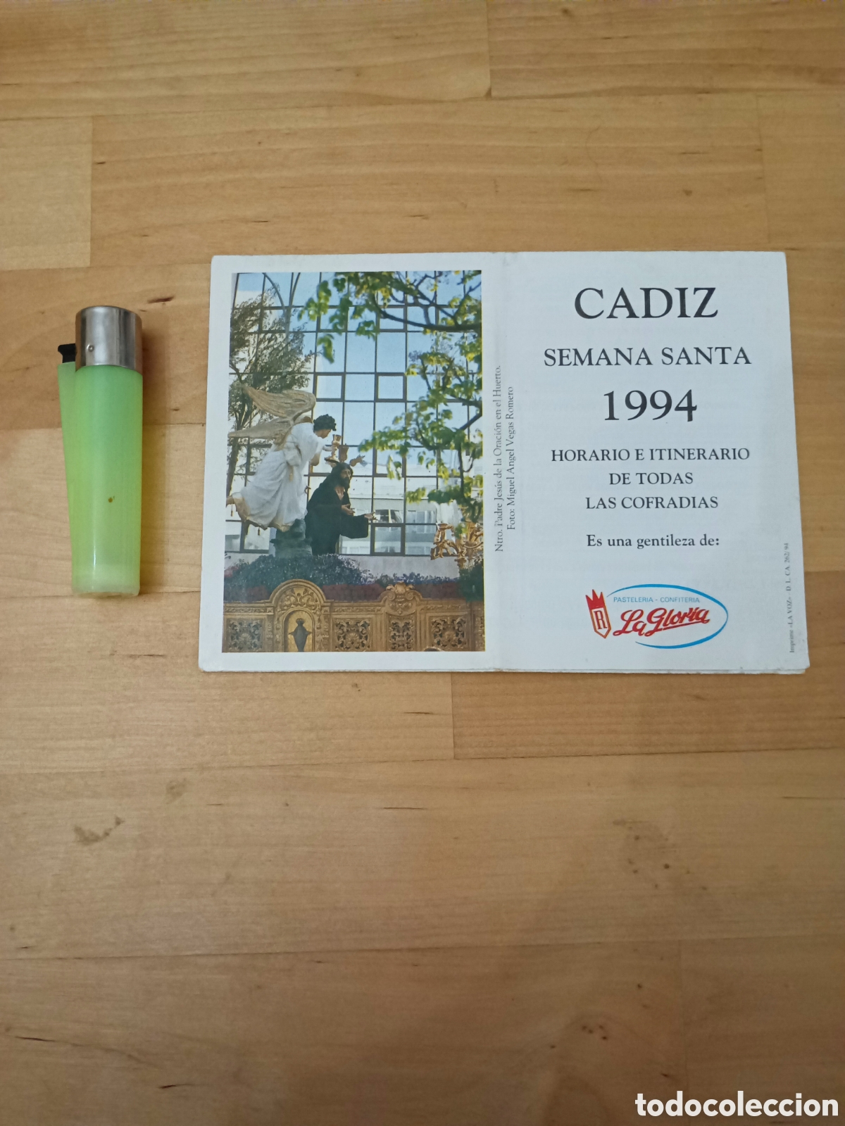 Otros art&iacute;culos de coleccionismo en papel: ITINERARIO SEMANA SANTA DE C&Aacute;DIZ 1994