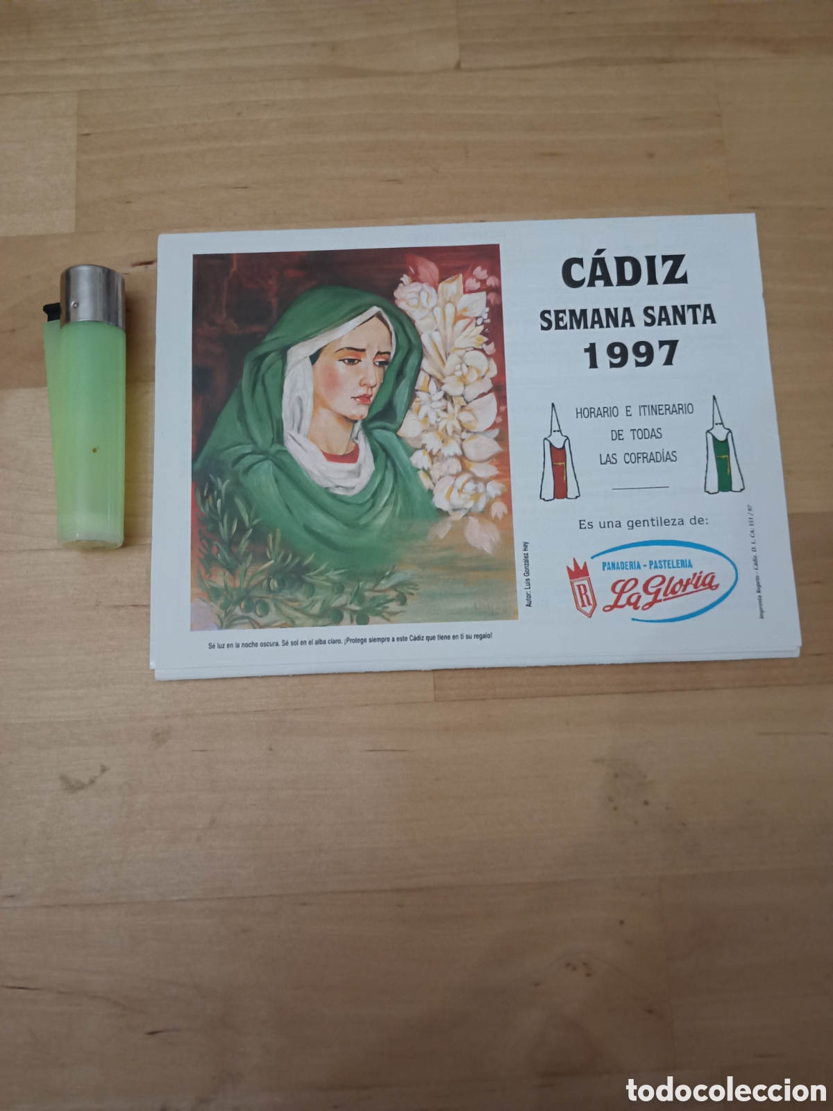 Otros art&iacute;culos de coleccionismo en papel: ITINERARIO SEMANA SANTA DE C&Aacute;DIZ 1997