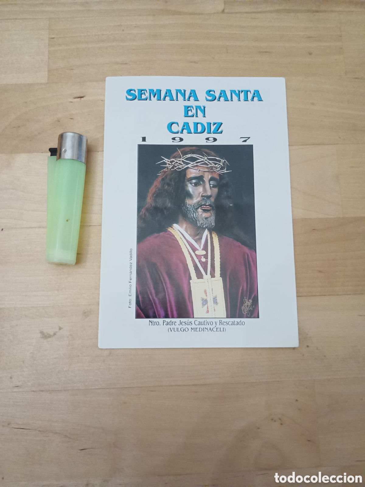 Otros art&iacute;culos de coleccionismo en papel: ITINERARIO SEMANA SANTA DE C&Aacute;DIZ 1997