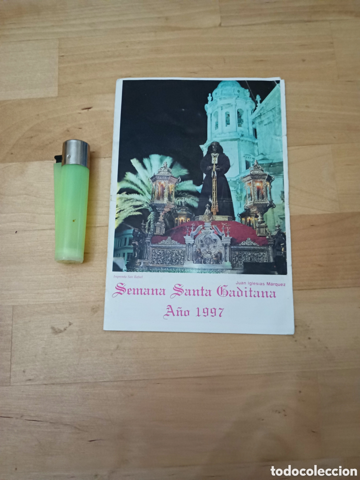 Otros art&iacute;culos de coleccionismo en papel: ITINERARIO SEMANA SANTA DE C&Aacute;DIZ 1997