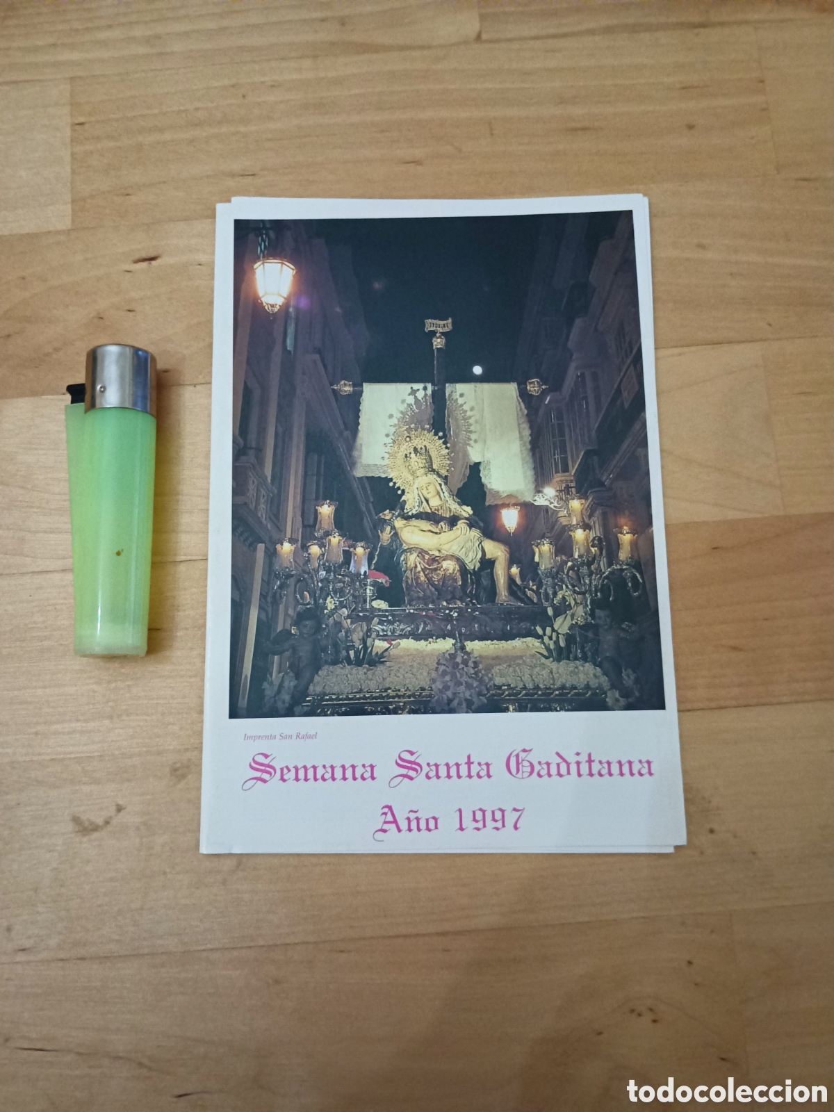 Otros art&iacute;culos de coleccionismo en papel: ITINERARIO SEMANA SANTA DE C&Aacute;DIZ 1997