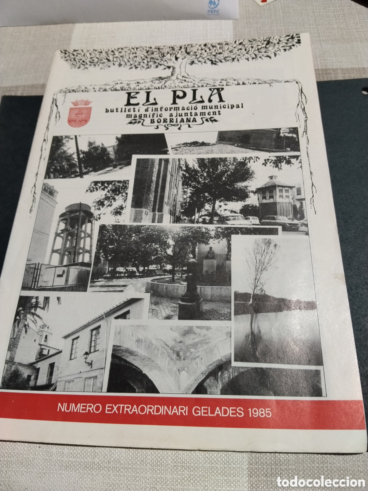Otros art&iacute;culos de coleccionismo en papel: Bolet&iacute;n informativo municipal EL PLA Burriana
