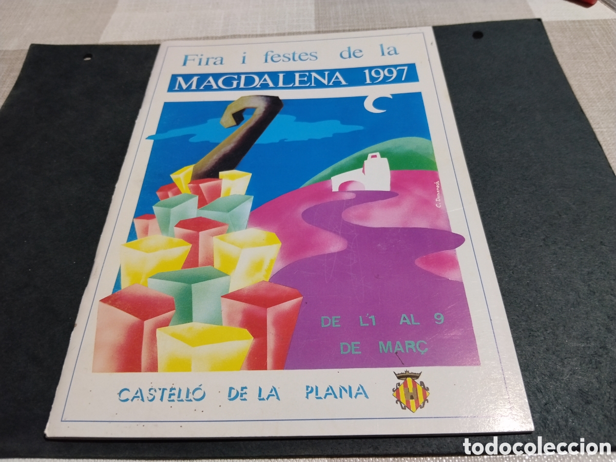 Otros art&iacute;culos de coleccionismo en papel: Programa fiestas magdalena 1997 Castell&oacute;n de la Plana