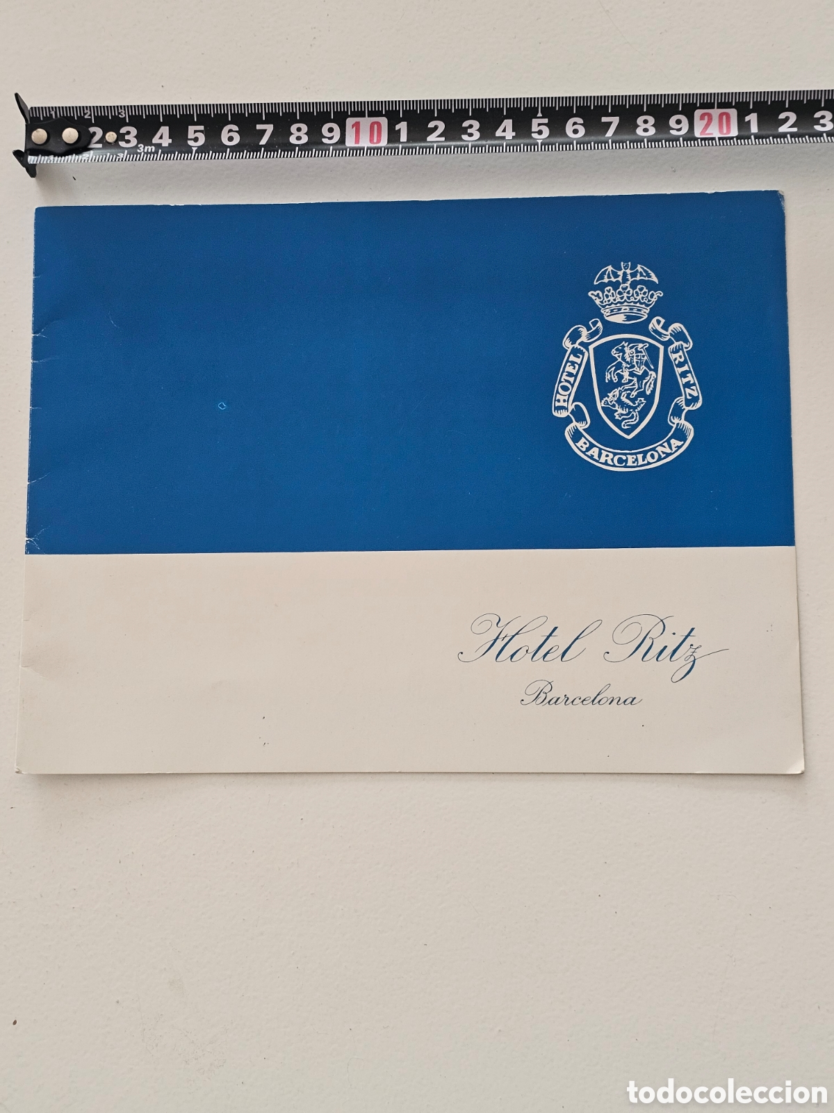 Otros art&iacute;culos de coleccionismo en papel: Carpeta portafotos Hotel Ritz Barcelona original vintage papel ephemera