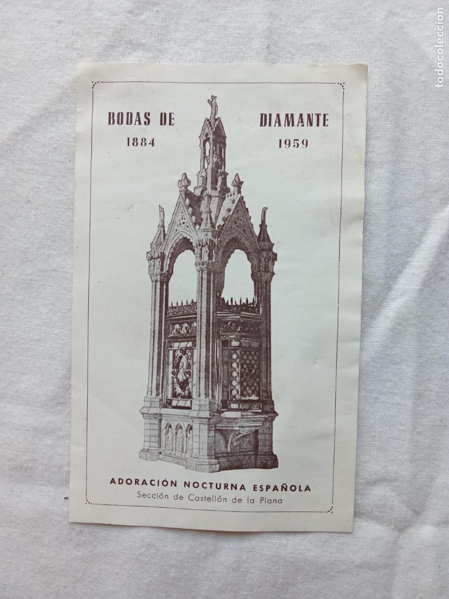 Otros art&iacute;culos de coleccionismo en papel: Castell&oacute;n bodas de diamante 1884-1959 N-doc 11