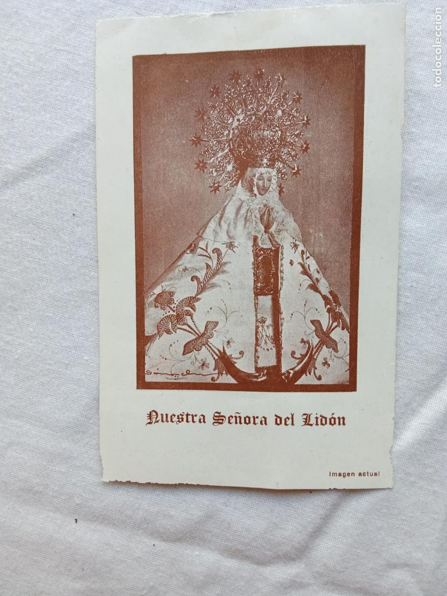 Otros art&iacute;culos de coleccionismo en papel: Castell&oacute;n Nuestra se&ntilde;ora Sant&iacute;sima Virgen del Lid&oacute;n Mayo 1957 N-doc 21