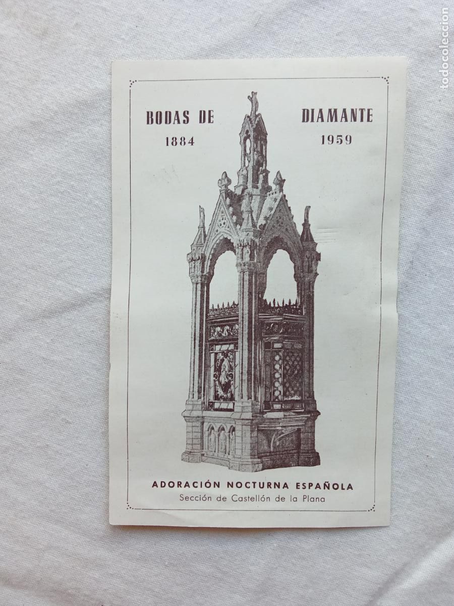 Sammelleidenschaft Andere Papierartikel: Castell&oacute;n bodas de diamante 1884-1959 N-doc 29