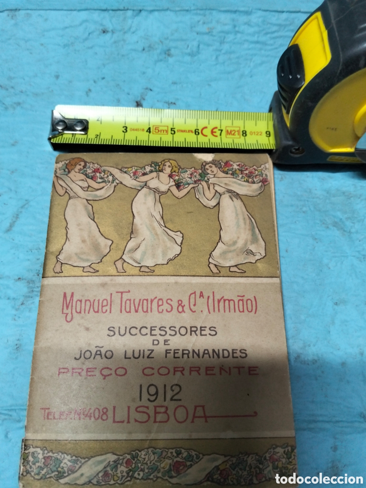 Otros art&iacute;culos de coleccionismo en papel: Calendario de 1912 Portugues
