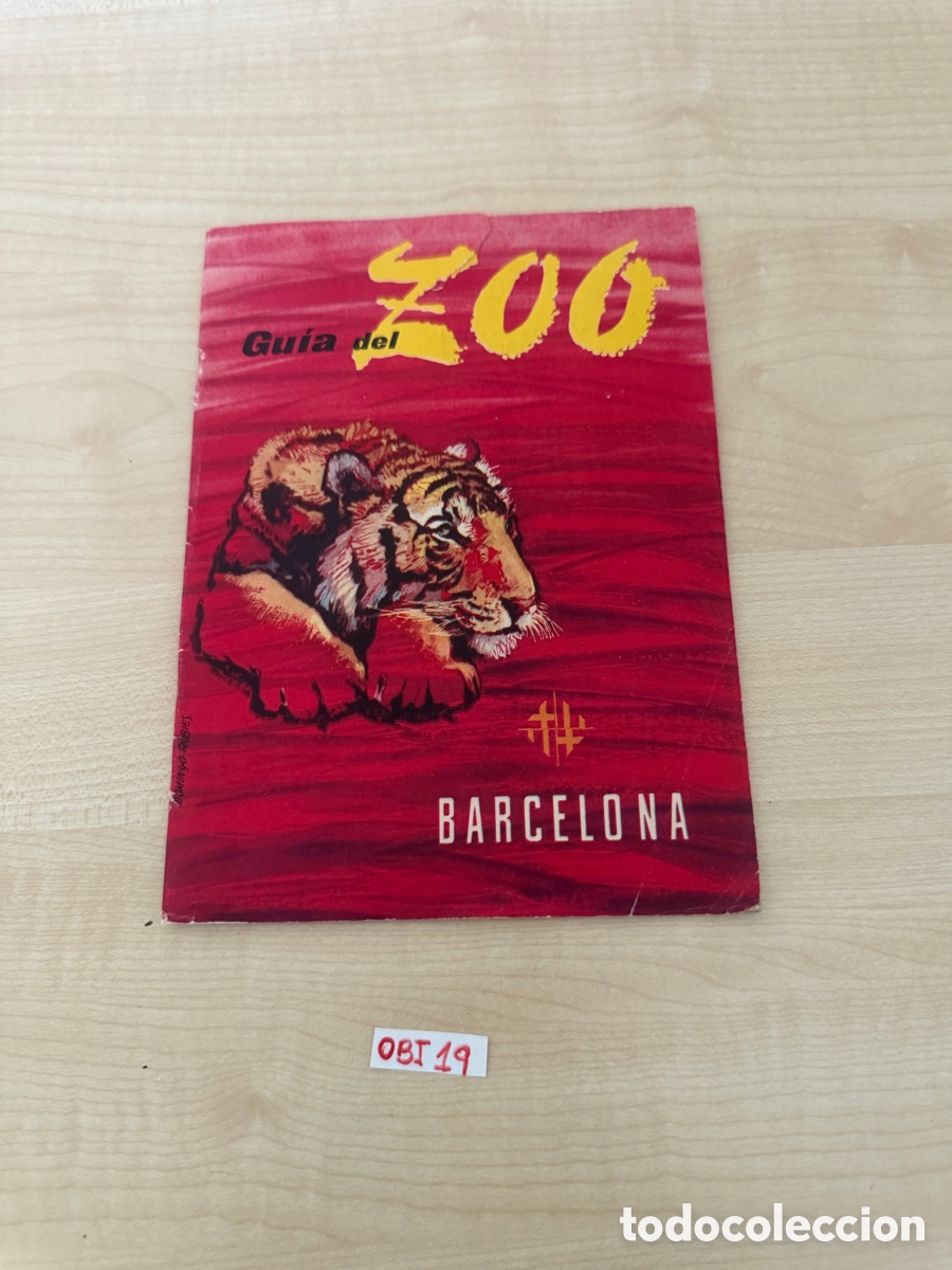 Sammelleidenschaft Andere Papierartikel: Antigua gu&iacute;a de zoo, Barcelona