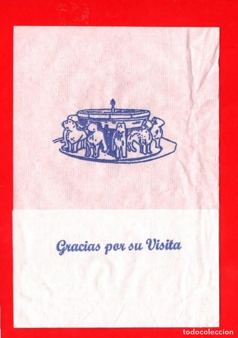 Otros art&iacute;culos de coleccionismo en papel: SERVILLETA de PAPEL Gen&eacute;rica - Patio de los Leones Granada (2026)
