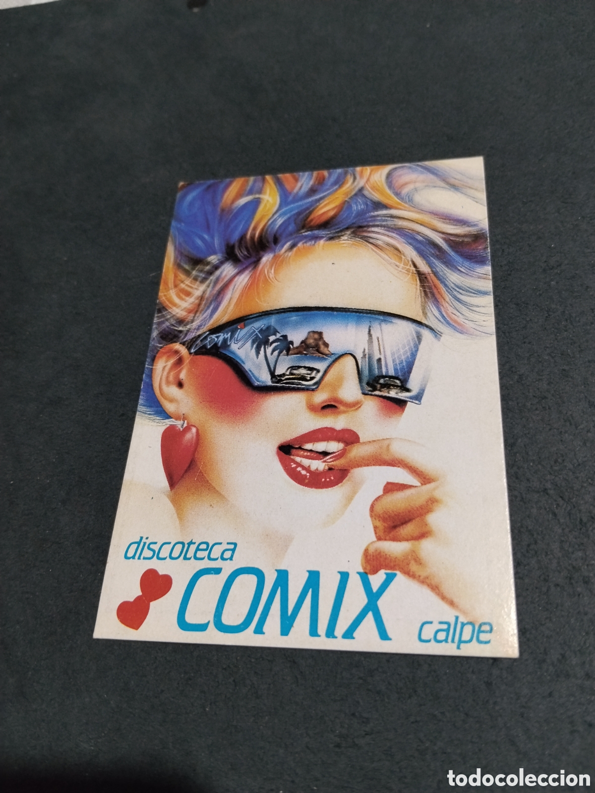 Otros art&iacute;culos de coleccionismo en papel: Entrada discoteca COMIX , Calpe, Alberto Free Lady